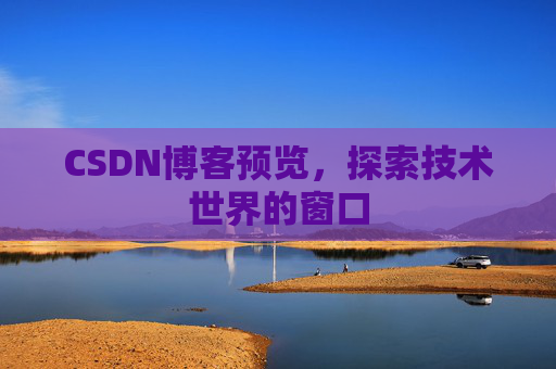 CSDN博客预览,探索技术世界的窗口